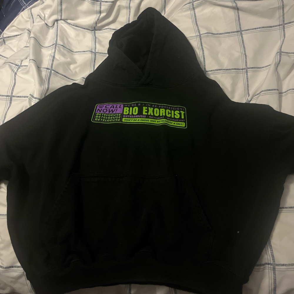 Black Bio Exorcist Hoodie